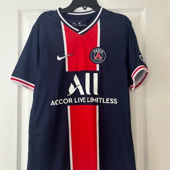 Nike | Shirts | Nike Psg Mens Paris Soccer Jersey | Poshmark
